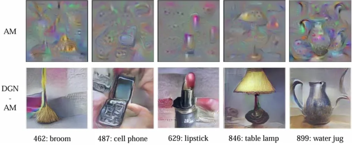 AM vs DGN-AM comparison